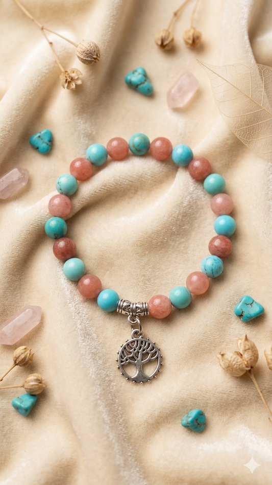 Turquoise + Citrine Sun Aura