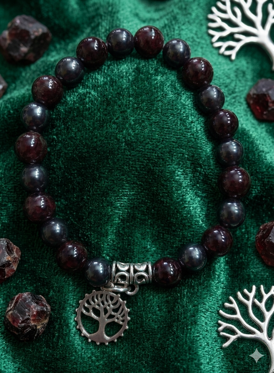 Garnet + Magnetite Power Stone